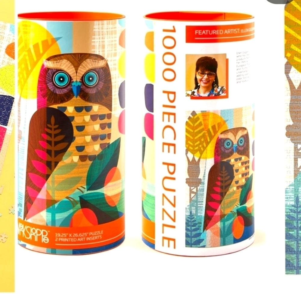 🧿 NEW 1000 OWL PUZZLE - Picture 3 of 15